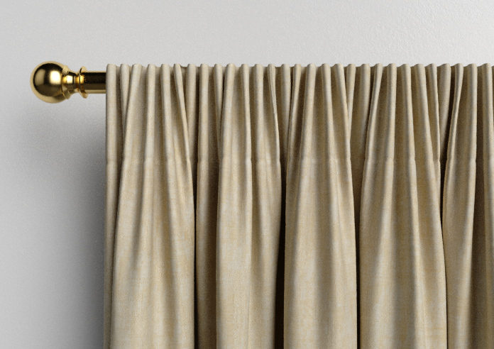 Laura Ashley Whinfell, Gold - Made to Measure Curtains - Image 9